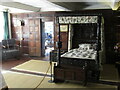 SE0742 : Keighley - East Riddlesden Hall - Bedroom by Colin Smith