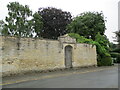 Garden wall to College House, Northleach