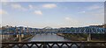NZ2463 : View NE along the Tyne from King Edward VII Bridge by Roger Templeman