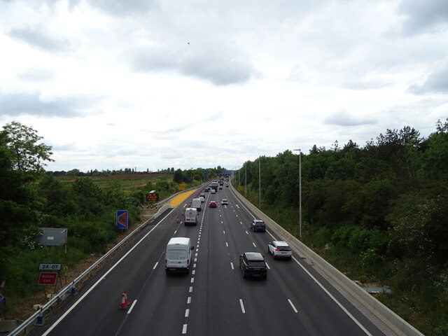 M4 Motorway westbound © JThomas :: Geograph Britain and Ireland