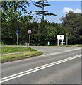 SO8313 : Junction of Church Lane and the A4173, Whaddon, Gloucestershire by Jaggery