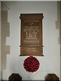 SU6271 : St Mark, Englefield: memorial (1) by Basher Eyre