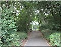 Footpath to Weldon Road