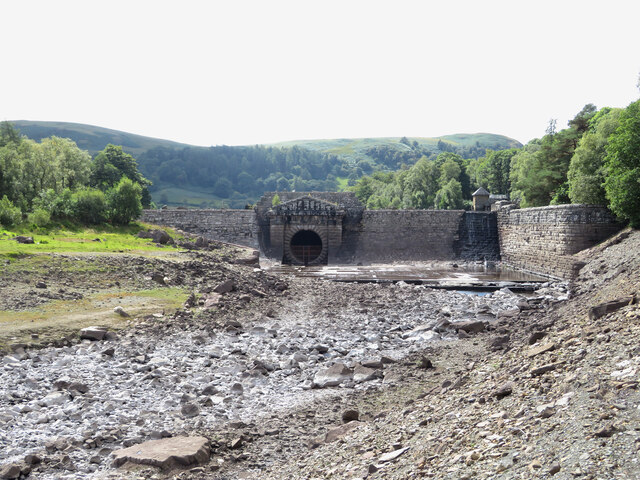 The unfinished Dolymynach dam