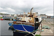 NX1898 : Ship in Girvan Harbour by Billy McCrorie