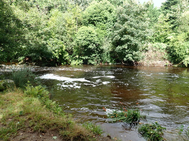 Spate flow in the River Shimna