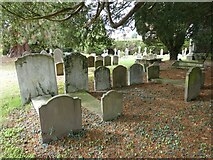 SU6367 : St Peter, Ufton Nervet: churchyard (a) by Basher Eyre