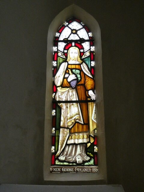 St Mary, Sulhamstead Abbots: stained glass window (VI)