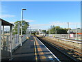 Worcestershire Parkway Station platforms looking south