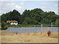 The solar farm near Knapp