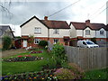 SU7166 : Houses on Hyde End Road (B3349), Spencers Wood by JThomas