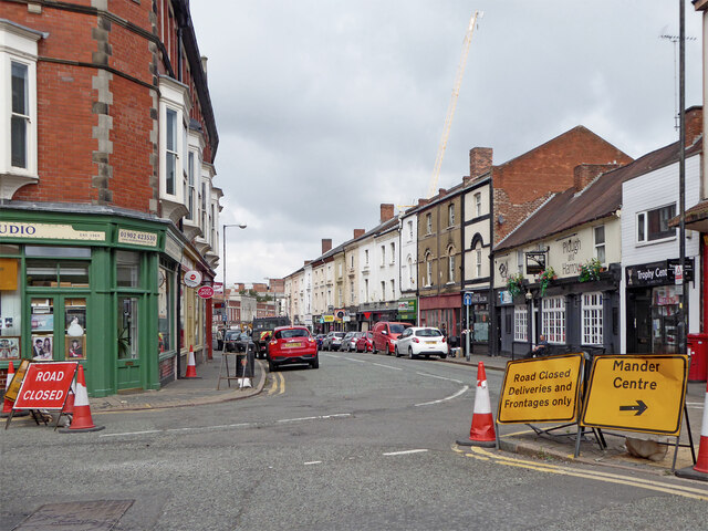 Worcester Street in Wolverhampton © Roger D Kidd :: Geograph Britain ...