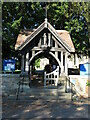 NZ2079 : Lych Gate, Church of St. Mary the Virgin, Church Road, Stannington by Geoff Holland