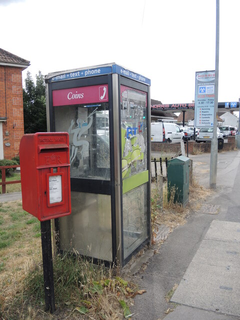 A phone on the Frome Road