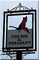 Sign for the Fox & Pheasant