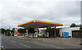 Service station on Burnham Lane