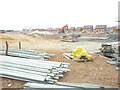 View of construction site, Richmond Park