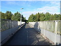 Footbridge over the B5223 Lawley Drive