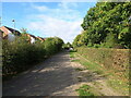 Footpath through the Newdale housing development