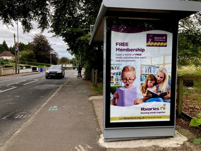 Display panel, Bus Shelter, Omagh
