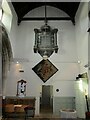 Church of St Thomas a Becket, Tugby, interior looking west