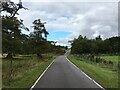 Minor road near Corriegarth Lodge