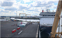 J3677 : Belfast Cruise Ship Terminal by Hugh Venables