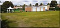 NZ2756 : Bowling green at Birtley Town Community Bowling Club by Roger Templeman