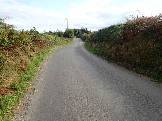Approaching Northfield Farm on the Carrigs Road