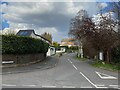 Lower end of Stoneleigh Close, Stoneleigh