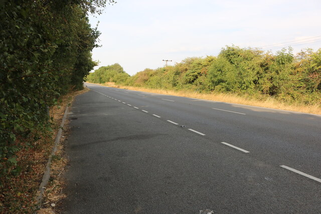 Layby on the A141, Hartford