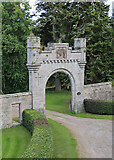 NJ0330 : Castle Grant Gateway Arch by Anne Burgess
