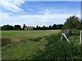 View from footpath off Chalkey Road