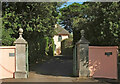 Gatepiers at Woodway House, Teignmouth