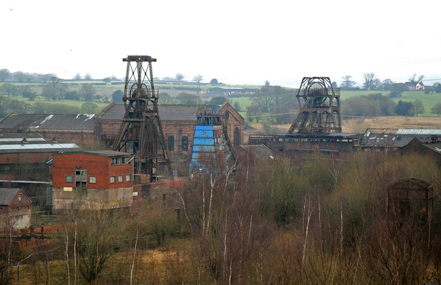 Chatterley Whitfield Colliery - three... © Chris Allen cc-by-sa/2.0 ...