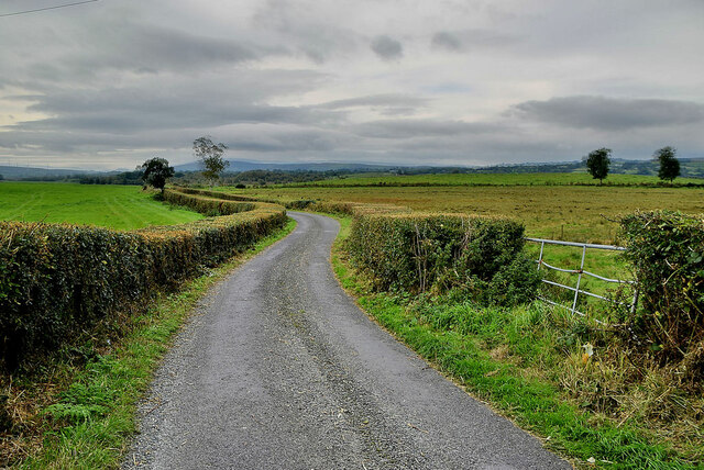 Bends along Lough Road