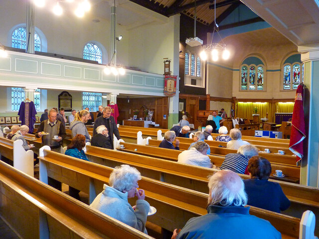 Tea and cake at St Peter's Church,... © Oliver Mills :: Geograph ...