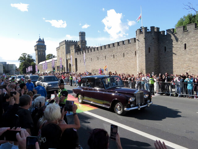 King Charles III in Cardiff