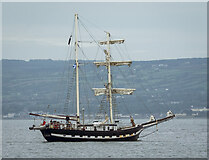 J5082 : The 'La Malouine' off Bangor by Rossographer