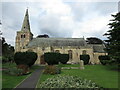 NU2406 : Church of St. Laurence, Warkworth by Geoff Holland