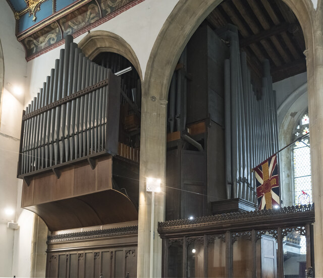 Organ, St Mary's church, Bury St Edmunds