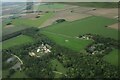 Garden House on the Stourton Estate: aerial 2022 (2)