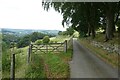 Gate near Highlow Farm