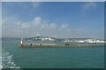 TR3340 : Exiting the port of Dover by DS Pugh