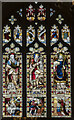 TL8563 : Window sXIII, St Mary's church, Bury St Edmunds by Julian P Guffogg
