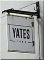 Sign for Yates Doncaster