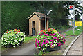 Flowers at the Bus Stop