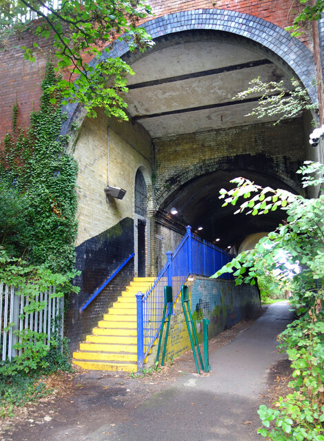 Tunnel under Denham Station