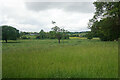 Green field by Wood End Road