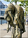 O1634 : The Famine Memorial (detail) by David Dixon